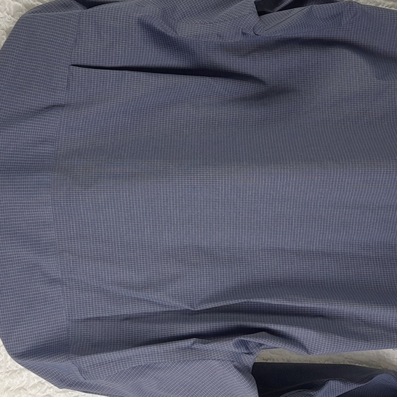 Kenneth Cole Awearness Button Up Shirt Size 18.5-34/35 Blue #66 - Picture 2 of 7